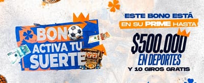 Bono de Bienvenida 100% banner